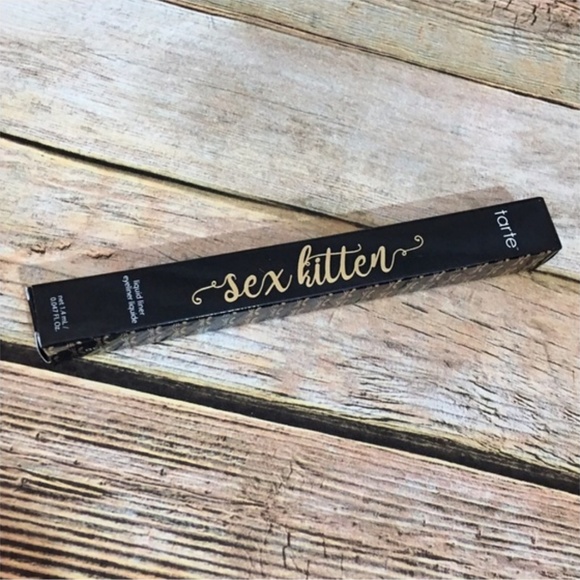 NIB Tarte Sex Kitten Liquid Eye Liner - Black - Picture 2 of 8